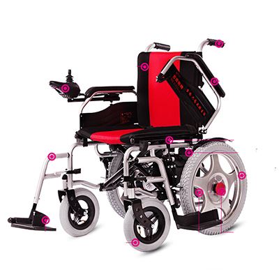 Getriebemotor für E-Rollstuhl